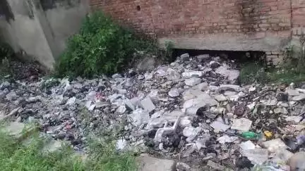 शाहबाद: बासित नगर रोड के नाले की नहीं हो रही सफाई, नाले में इकट्ठा हो गया कचरा #jansamasya