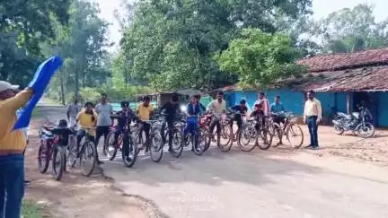 विश्व साइकिल दिवस की अवसर पर DAVपब्लिक स्कूल के छात्रों ने निकाली साइकिल रैली! देखिए?🎆🎆🎆🎆🎆