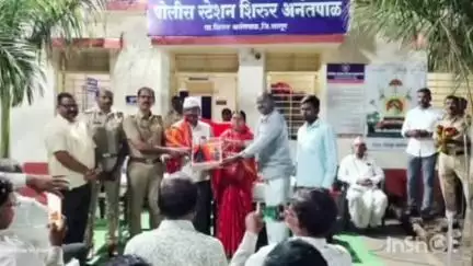 शिरुर अनंतपाळ: शिरूर अनंतपाळ पोलीस ठाण्यात सहाय्यक पोलिस उपनिरीक्षक शाम येडले यांचा सेवा पूर्ती गौरव सोहळा संपन्न