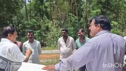 ತೀರ್ಥಹಳ್ಳಿ: ಗುಡ್ಡೆಕೊಪ್ಪ,ಆರಗ ಭಾಗದಲ್ಲಿ ಕಾಡಾನೆ ಸಂಚಾರ: ಸ್ಥಳಕ್ಕೆ  ಶಾಸಕ ಆರಗ ಜ್ಞಾನೇಂದ್ರ ಭೇಟಿ