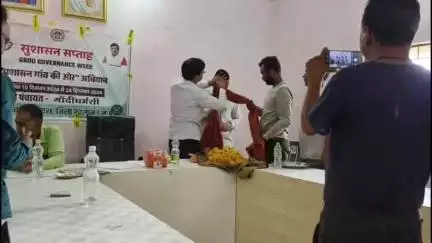 जावरा: गोंदीधर्मसी पंचायत में नागेश्वर पाटीदार निर्विरोध उपसरपंच चुने गए, पूर्व उपसरपंच ने दिया था इस्तीफा