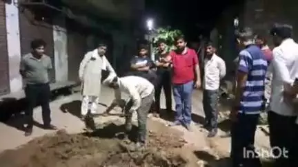 नकुड: मोहम्मद गौरी के लोगो ने जल निगम के अधिकारियो पऱ मानको के अनुरूप कार्य करने का लगाया आरोप #Jansamasya