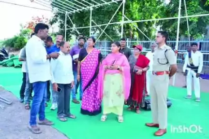 తెలంగాణ రాష్ట్ర ఆవిర్భావ వేడుకలకు పకడ్బందీ ఏర్పాట్లు చేయాలన్న కలెక్టర్ సత్యసారదా దేవి