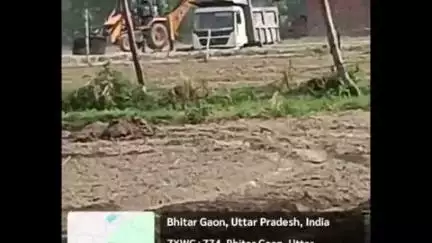 भीतरगांव में दिनदहाड़े अवैध मिट्टी खनन का वीडियो सोशल मीडिया पर वायरल, जिम्मेदार बेखबर