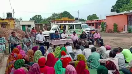 पाली: ग्राम बरहाई में 'विकसित कृषि संकल्प' अभियान के तहत कार्यक्रम का हुआ आयोजन, कलेक्टर ने ग्रामीणों से की चर्चा