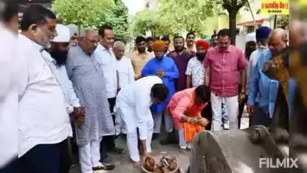 नांदेड: शहरातील अबचल नगर व कनकय्या कंपाउंड मधील विविध विकास कामांचे भूमिपूजन सोहळा विविध मान्यवरांच्या उपस्थितीत पडला पार