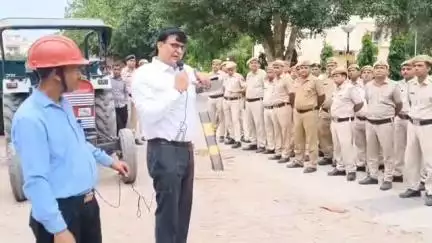 झज्जर: एचएनजी फैक्ट्री में एयर स्ट्राइक (ड्रोन हमले) की स्थिति के साथ सिविल डिफेंस अभ्यास सम्पन्न