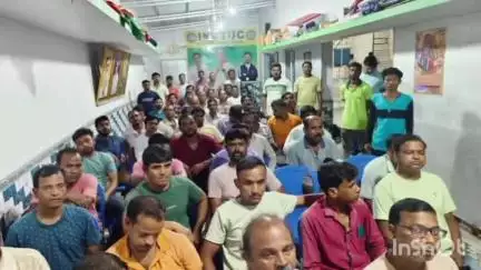 গঙ্গাজলঘাটি: দুর্লভপুরে তৃণমূল শ্রমিক ভবনে বাঁকুড়া জেলা INTTUC তরফে বিশেষ সাংগঠনিক বৈঠক ও আলোচনার সভা অনুষ্ঠিত হল