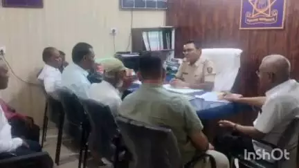पारशिवनी: पारशीवणी ठाण्यात ईदनिमित्त शांतता समिती ची सभा संपन्न.आगामी उत्सव सौहार्द पुर्ण साजरा करा -पोनि. राजेशकुमार थोरात