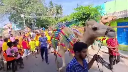 முசிறி: மாங்கரப்பேட்டையில் கோலாகலமாக நடைபெற்ற ஸ்ரீ மாங்கநாச்சியம்மன் கோவில் கும்பாபிஷேக விழா