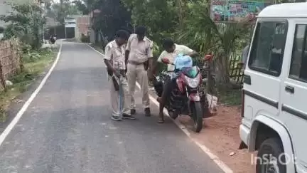 सुपौल: सुपौल एसपी शेशव यादव के आदेश पर अपराध रोकने के लिए वाहन चेकिंग अभियान चलाया गया