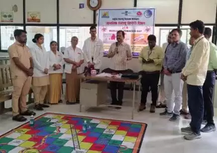 हिंगोली (दि. 31) जागतिक तंबाखू नकार दिनानिमित्त जिल्ह्यात घेण्यात आले विविध जनजागृती कार्यक्रम