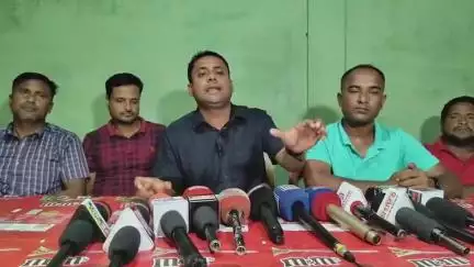 দাংতল ৰাজহ চক্ৰ: স্বদেশীক বিদেশী সজাই হাৰাশাস্তি কৰাকলৈ বৰতালোৱাত চিৰাং আৰক্ষীৰ বিৰুদ্ধে এবিএমছুৰ সংবাদ মেল