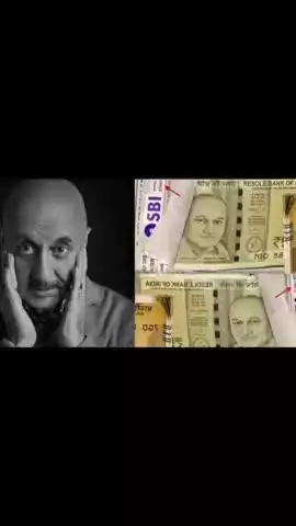 Anupam Kher ke 500 ke note bane duplicate
