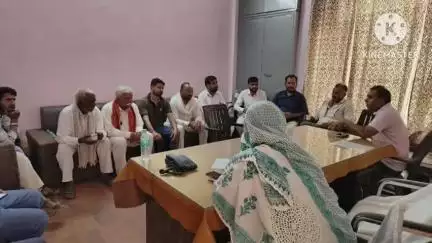नोहर: नोहर में श्री गौशाला और नगर पालिका के बीच गिन्नाणी के पानी को लेकर उपजा विवाद रविवार को बैठक के बाद समाप्त हुआ