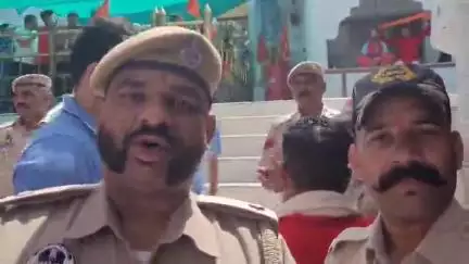 स्वारघाट: नैना देवी माता के दरबार में रविवार को उमड़ा श्रद्धालुओं का जनसैलाब