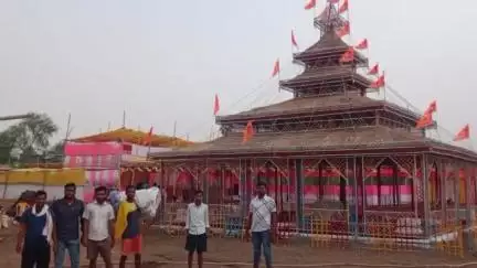 अगिआंव: अगिआंव मेश्री सूर्य प्रतिष्ठात्मक महायज्ञ के लिए जलभरी कलश यात्रा निकाली गई, प्रवचन और रासलीला का आयोजन होगा