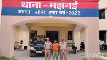 निघासन: मझगई थाना पुलिस ने डीपी एक्ट के मामले में वांछित आरोपी को पृथ्वी पुरवा चौराहे से किया गिरफ्तार