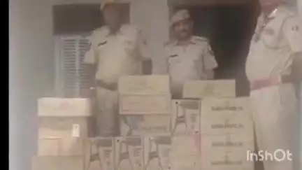आहोर: भाद्राजून पुलिस ने मकान से 25 कार्टन अवैध शराब बरामद की, आरोपी मौके से फरार