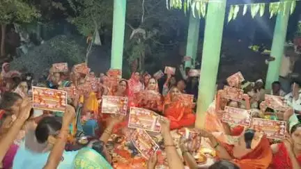 मुलताई: भारतीय मंडलम मुलताई द्वारा ग्राम लेन्दागोंदी में ध्वज यात्रा का भव्य आयोजन
