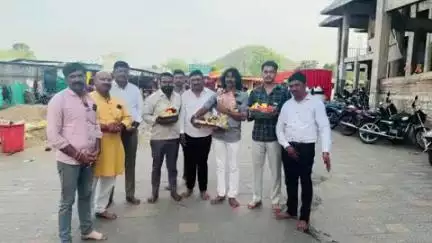 मुलताई: मां ताप्ती उद्गम उद्धारमहोत्सव समिति ने जामसावली हनुमान मंदिर जाकर दिया निमंत्रण