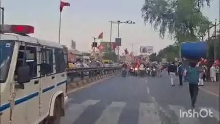 સાણંદ: ઉમિયા માતાજીના દિવ્ય રથનું ભવ્ય સ્વાગત કરવામાં આવ્યું, માતાજીના દિવ્ય રથની સાણંદ શહેર ખાતે ભવ્ય શોભાયાત્રા યોજાઇ