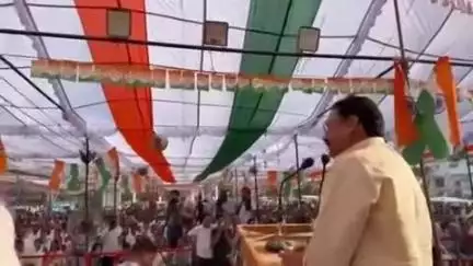 जसपुर: जसपुर के कांग्रेस विधायक आदेश चौहान ने हल्द्वानी में आयोजित जय हिंद रैली में भाग लिया