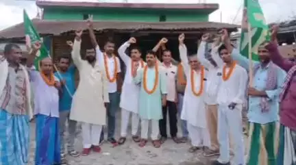 बारसोई: राजद कार्यालय में महत्वपूर्ण बैठक, नगर अध्यक्ष का चुनाव संपन्न