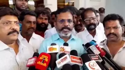 திருக்கழுக்குன்றம்: திருச்சிராப்பள்ளியில் வரும் 14 ஆம் தேதி விசிக சார்பில் மதச்சார் பின்மை காப்போம் பேரணியில் அலை கடலென விசிகவினர் திரள வேண்டும் திருமாவளவன் பேட்டி