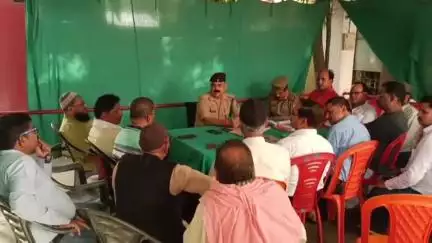 दुधि: महिला थाना परिसर में बकरीद को लेकर शांति समिति की बैठक, त्योहार को शांति व सौहार्द के साथ मनाने की अपील की गई