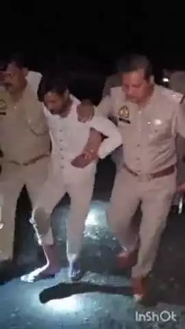 जसराना: बड़ागांव पुल के पास पुलिस की मुठभेड़ में दो बदमाश गोली लगने से घायल, घायलों सहित तीन को किया गिरफ्तार