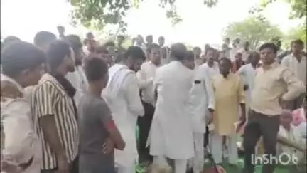 राजामऊ रजबहा में सिंचाई किस समस्या को लेकर ग्रामीणों ने किया प्रदर्शन, नायब तहसीलदार को सौंपा ज्ञापन #jansamasya