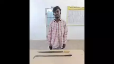 மானாமதுரை: பழிக்குப் பழியாக கொலை செய்ய திட்டமிட்ட காளவாசல் பகுதியைச் சேர்ந்தவர் கைது