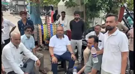 जोधपुर: घंटाघर इलाके का BJP शहर विधायक अतुल भंसाली ने किया औचक निरीक्षण