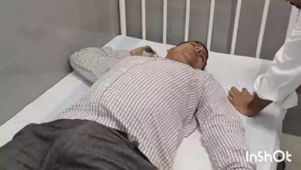 मुंगेर: सड़क दुर्घटना में तारपुर के डीसीएलआर और चालक घायल, मुंगेर सदर अस्पताल में भर्ती