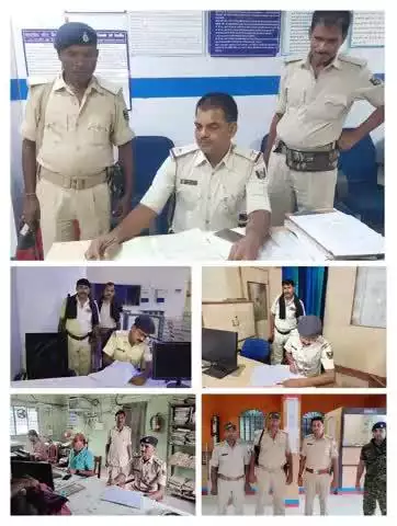 #कटिहार_पुलिस द्वारा बैंकिंग प्रतिष्ठानों /ATM में सुरक्षा-व्यवस्था सुनिश्चित करनें हेतू बैंकों की सुरक्षा जांच की जा रही है I

👉बैंक परिसर के अंदर एवं बाहर संदिग्ध पर निगरानी रखी जा रही है I