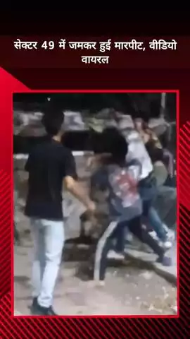 दादरी: सेक्टर 49 में गर्लफ्रेंड के विवाद पर जमकर हुई मारपीट, वीडियो हुआ वायरल