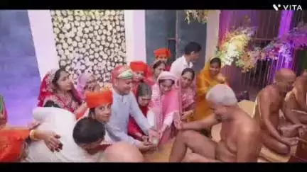 बागीदौरा: बासला से 3 किमी विहार कर बागीदौरा में धूमधाम से हुआ मुनि विनम्र सागर संघ का चातुर्मास का भव्य मंगल प्रवेश