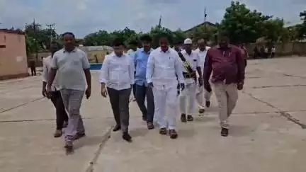 జగ్గయ్యపేటలో అంతర్జాతీయ యోగా దినోత్సవం ఏర్పాట్లను పరిశీలించిన ఎమ్మెల్యే శ్రీరామ్ రాజగోపాల్ తాతయ్య