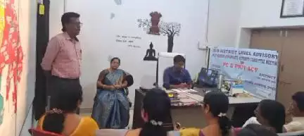 గర్భస్థ శిశు లింగ నిర్ధారణ నిషేధ చట్టం గురించి ధర్మవరం ఆర్డీవో కార్యాలయంలో వైద్యులకు అవగాహన.