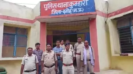पटेरा: कुम्हारी थाना क्षेत्र में बकरी चोर गिरोह पकड़ा गया, 6 चोरों से चोरी की 50 बकरियां बरामद