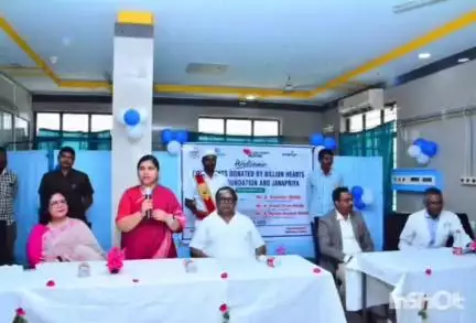 యంజీఎం ఆసుపత్రిలోని పీడియాట్రిక్ విభాగానికిసోషల్ రెస్పాన్సిబిలిటీ కింద 60 లక్షలవిలువచేసేపరికరాలు ప్రారంభించిన కలెక్టర్