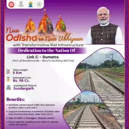 Nua Odisha ra nua abhiyaan
#RailInfra4Odisha