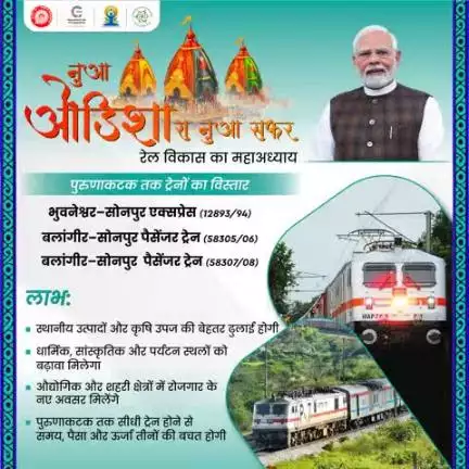 Nua Odisha ra nua abhiyaan
#RailInfra4Odisha