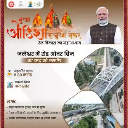 Nua Odisha ra nua abhiyaan
#RailInfra4Odisha