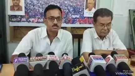 বিশালগড়: অফিসটিলা CPI(M) পার্টি অফিসে সাংবাদিক, উপস্থিত প্রাক্তন অর্থমন্ত্রী
