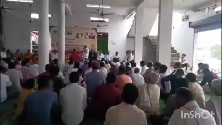 आठनेर: नगर के मंगल भवन में विकसित भारत संकल्प अभियान के तहत आयोजित सभा में शामिल हुए MLA हेमंत खंडेलवाल