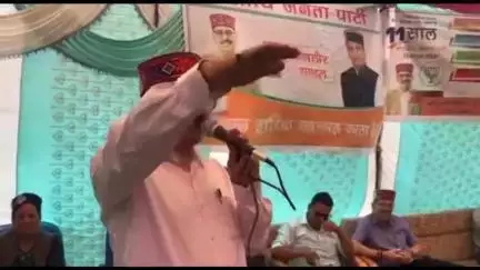 कुल्लू: बंजार के मंगलोर में केंद्र सरकार की 11 साल की उपलब्धियों पर हुई चर्चा, पूर्व मंत्री गोविंद सिंह ठाकुर ने किया संबोधित