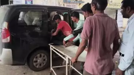 बीना: राम सागर में गैस टैंकर की टक्कर से बाइक चालक हुआ घायल, जिला अस्पताल किया गया रेफर