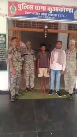 दंतेवाड़ा: थाना कुआकोण्डा ने शराब पीने की मामूली बात पर पत्नी की निर्मम हत्या करने वाले आरोपी को त्वरित गिरफ्तार किया